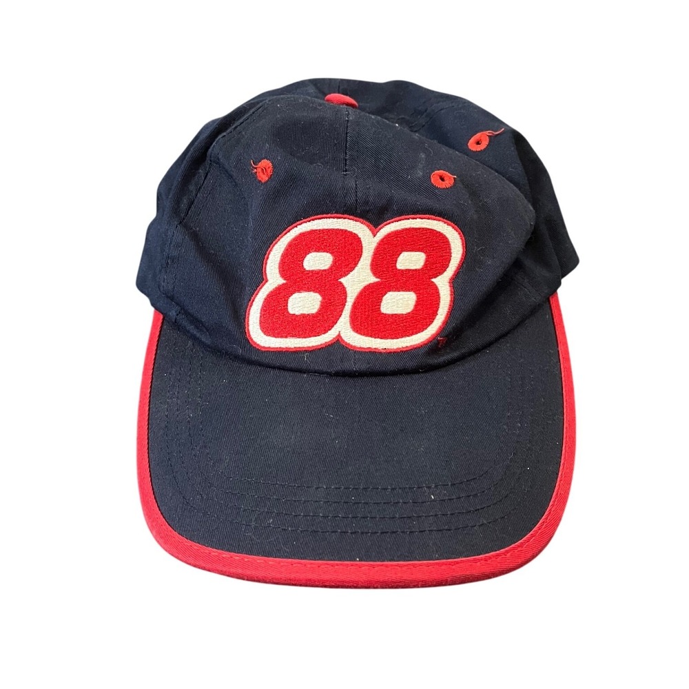 Competitors View NASCAR Hat Mens OSFA Navy Blue Dale Jarrett 88 Racing Cap